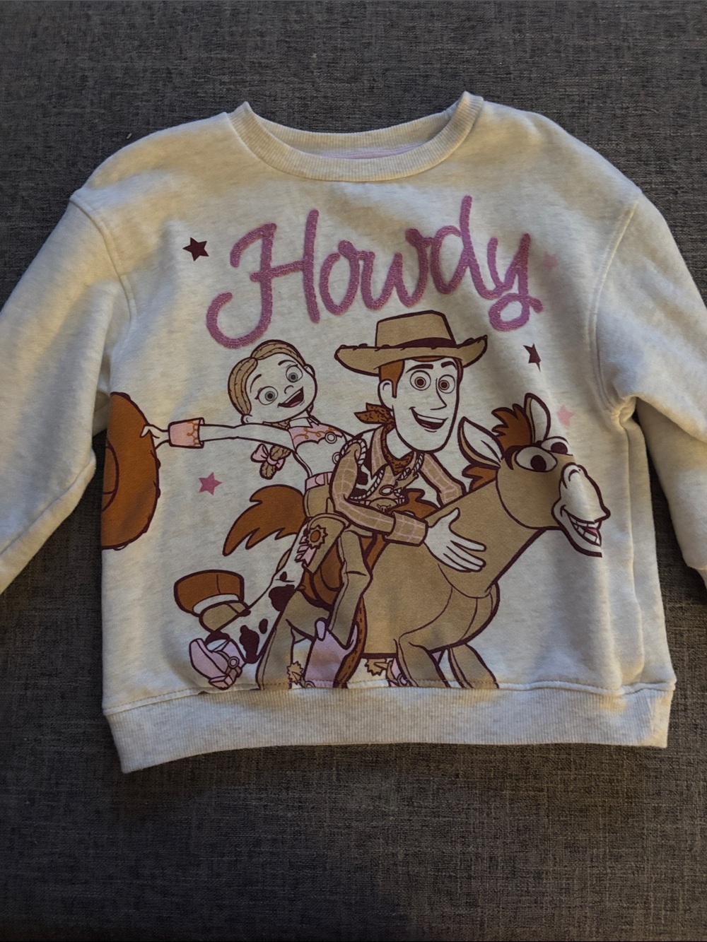 Kids Toy Story 'Howdy' Graphic Sweatshirt - 3T